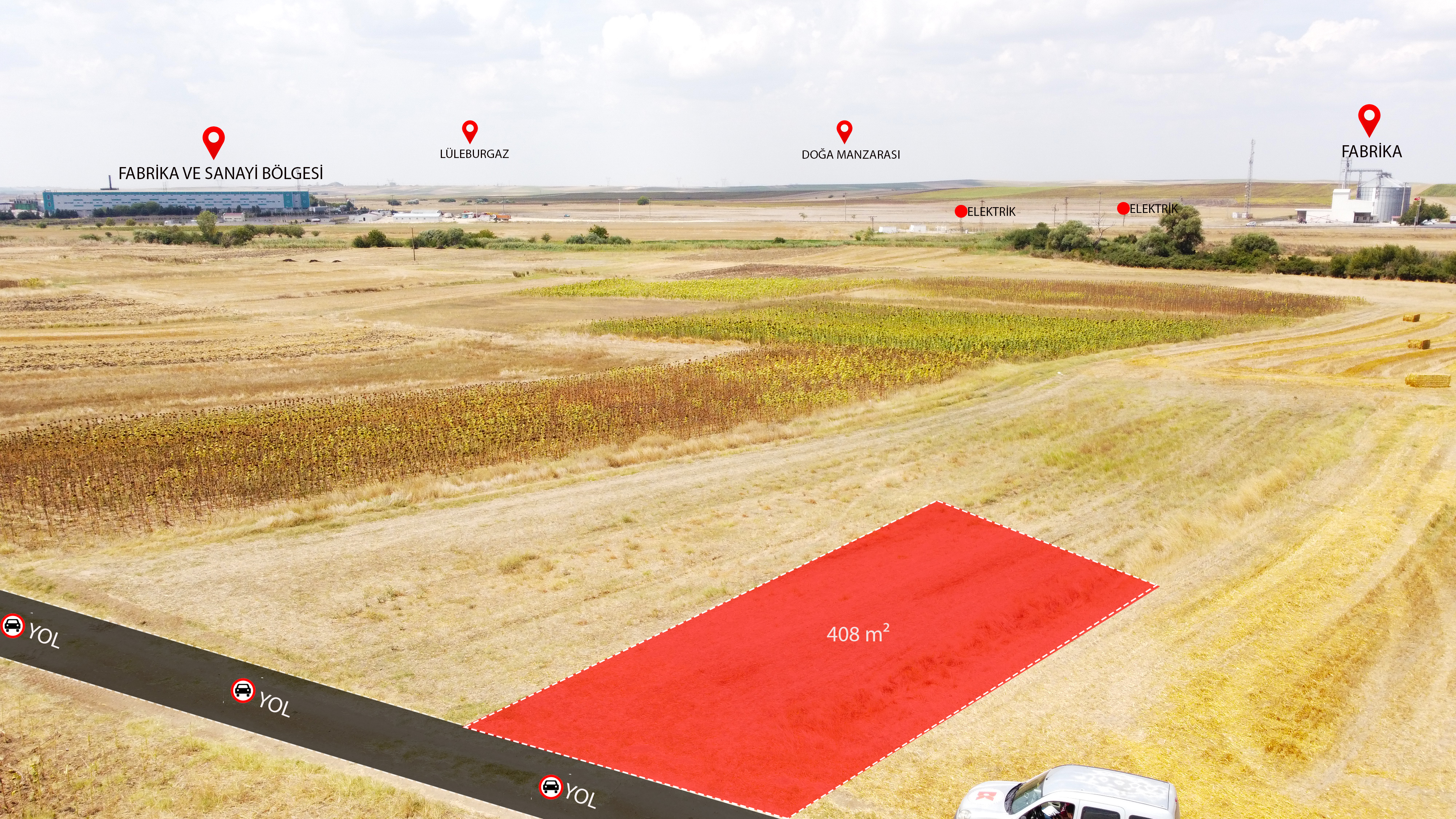 LÜLEBURGAZ EVRENSEKİZ GÜNDOĞDU’DA 408 M² KAÇIRILMAZ FIRSAT