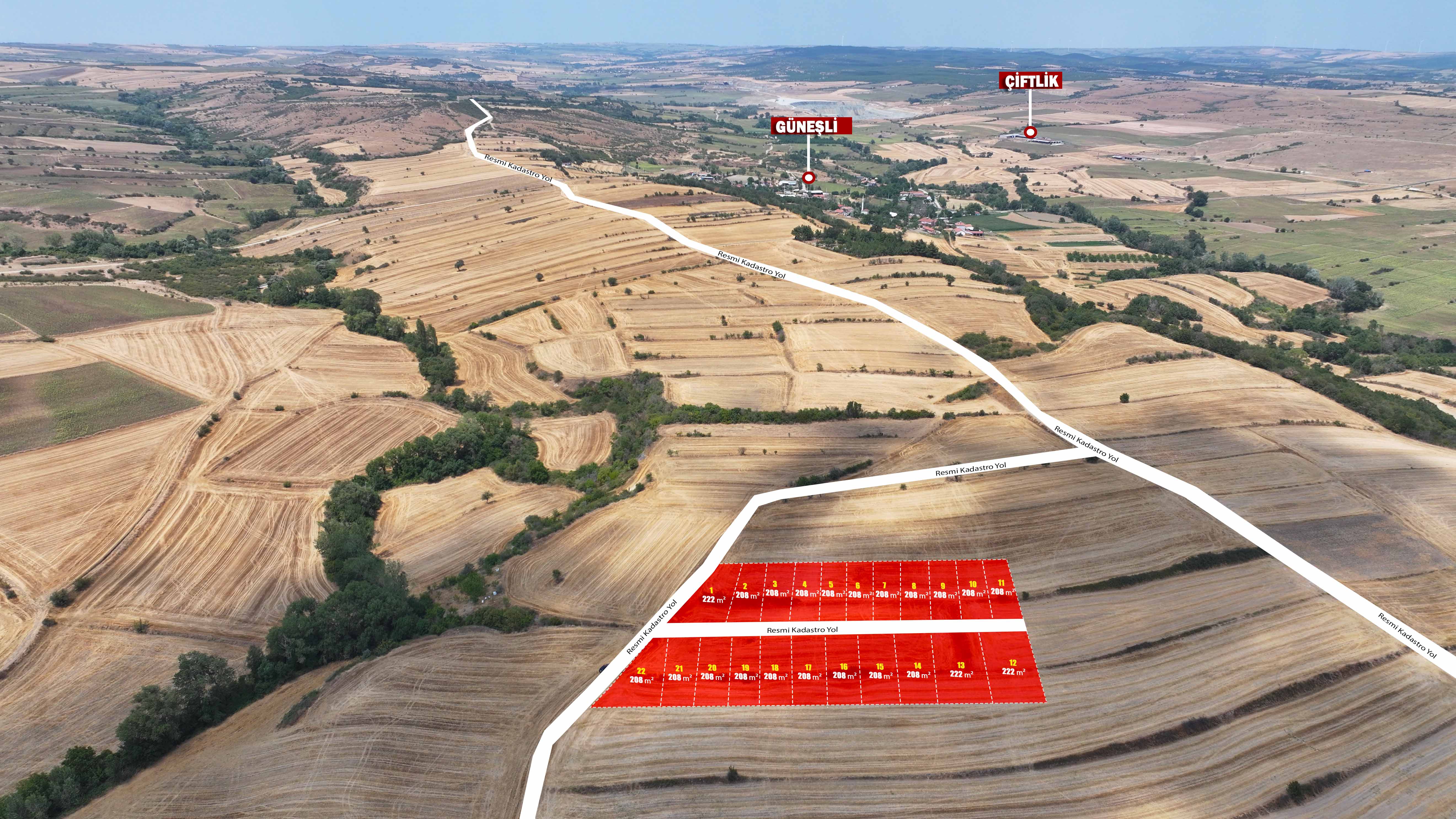 YÖRÜCEK’TE 208–222 M² UYGUN FİYATLI KAZANÇ POTANSİYELİ YÜKSEK YATIRIM