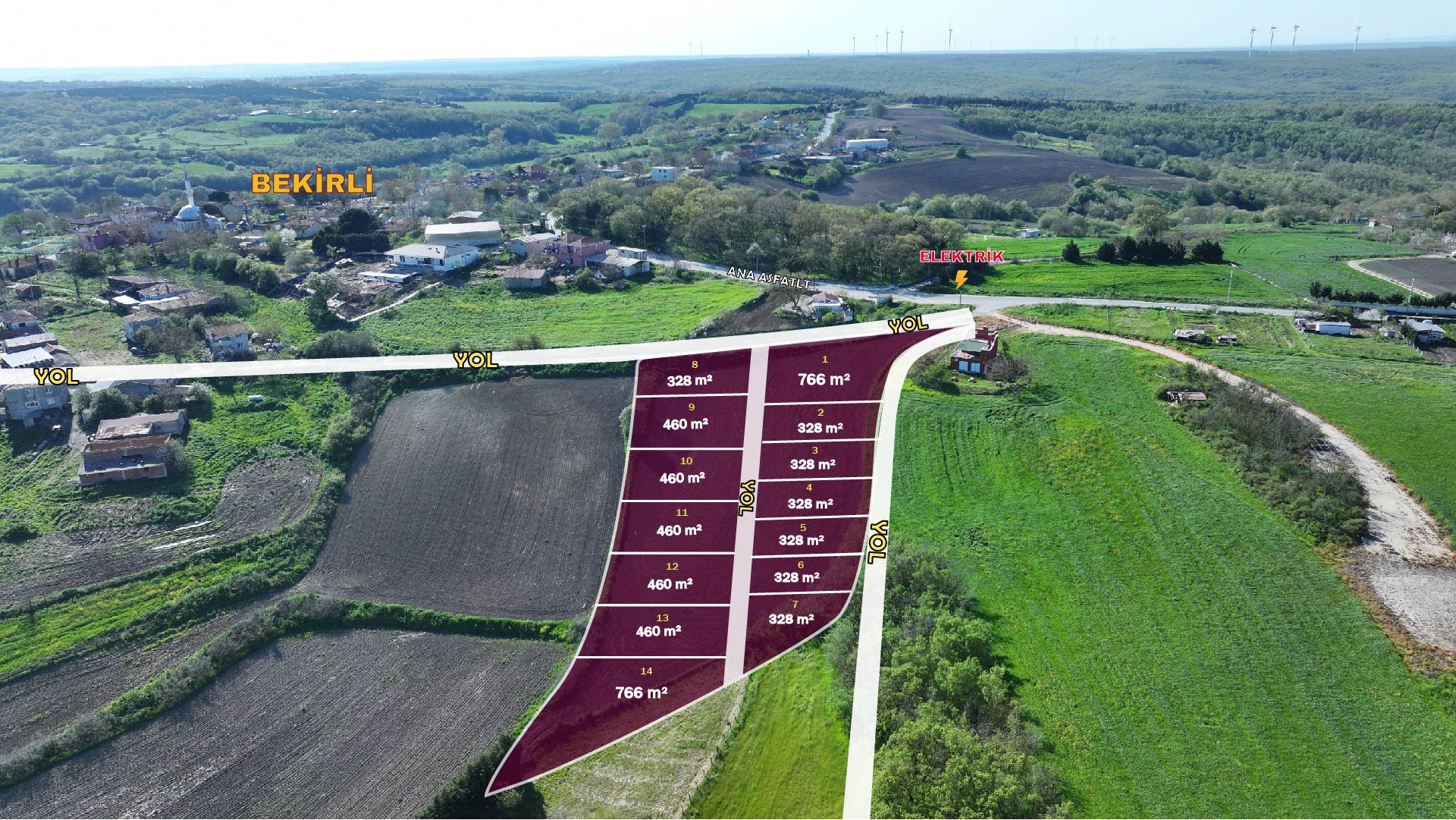 BEKİRLİ’DE 460 M² GELECEĞE DEĞER KATACAK GÜÇLÜ YATIRIM FIRSATI SİZİ BEKLİYOR