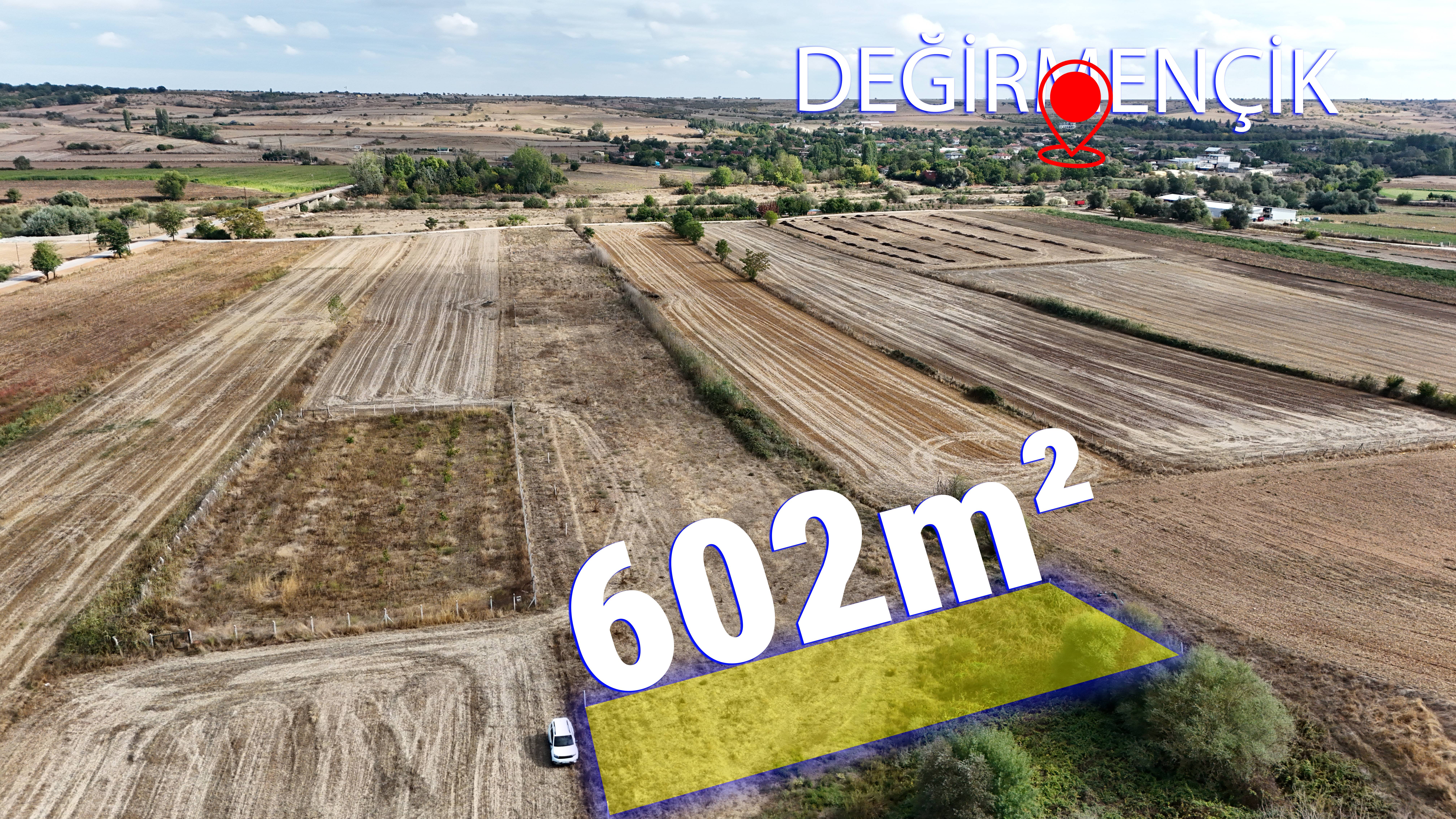 KIRKLARELİ MERKEZ DEĞİRMENCİK’TE 602 M² ANA ASFALTA 150 METRE MESAFEDE YATIRIM FIRSATI