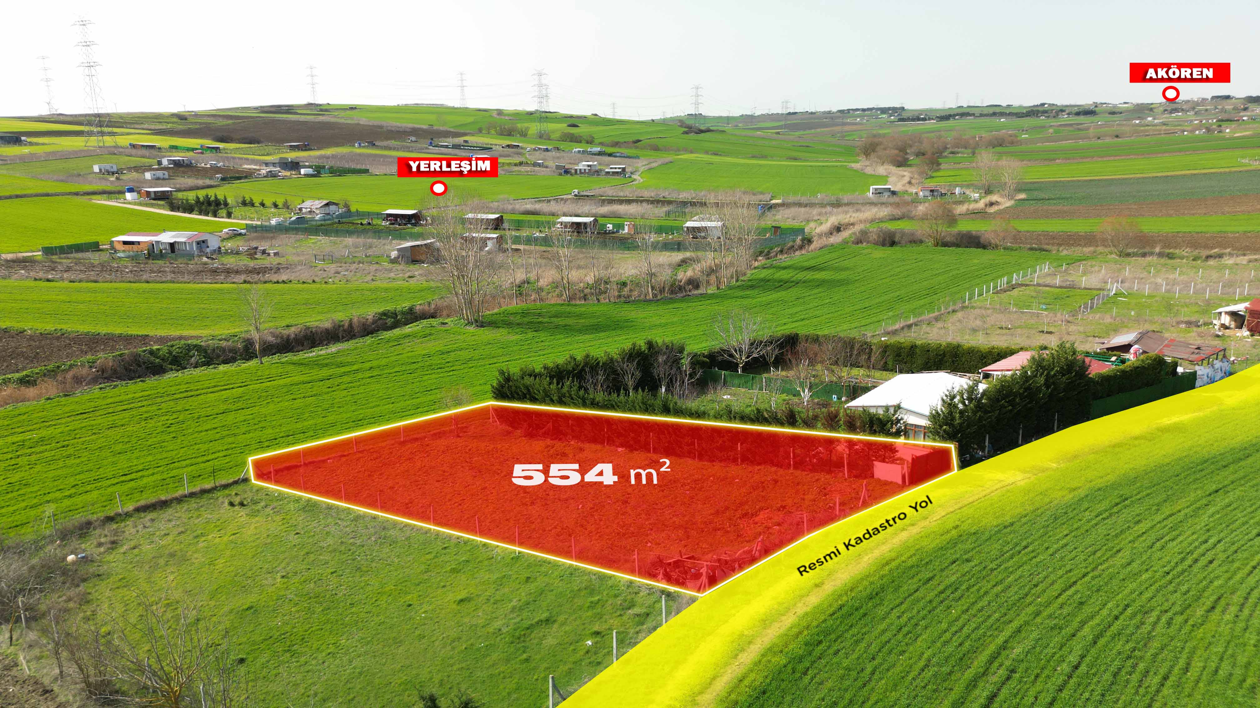 AKÖREN’DE 554 M² UYGUN FİYATLI DEĞERİ YÜKSELEN KAZANÇLI YATIRIM FIRSATI SİZİ BEKLİYOR