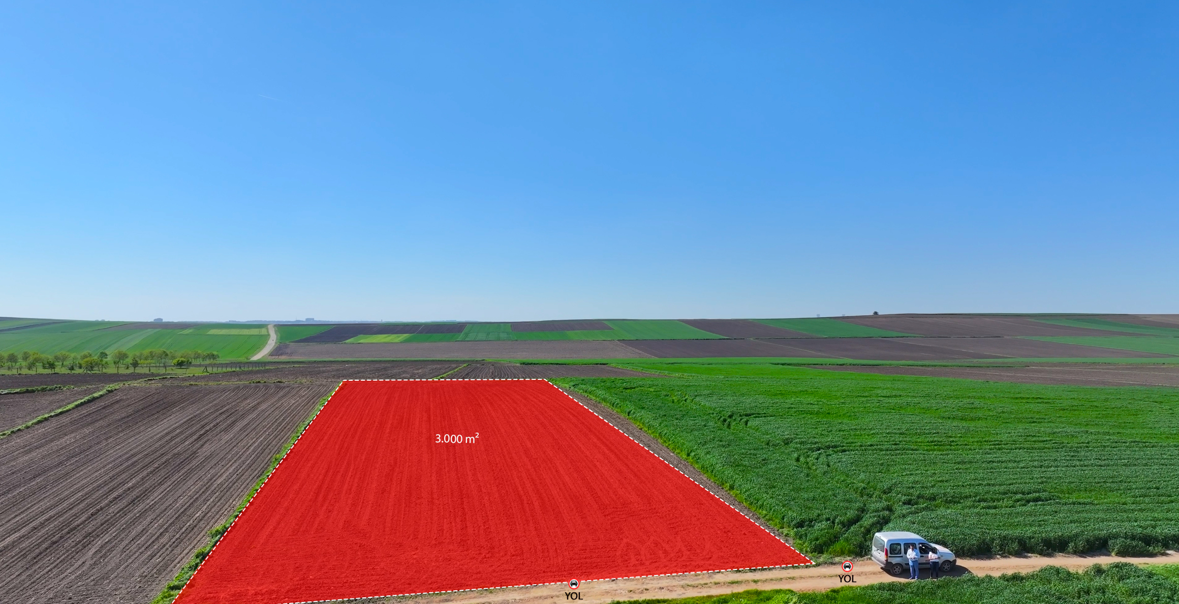 LÜLEBURGAZ EVRENSEKİZ FATİH’TE 3.000 M² UYGUN FİYATLI