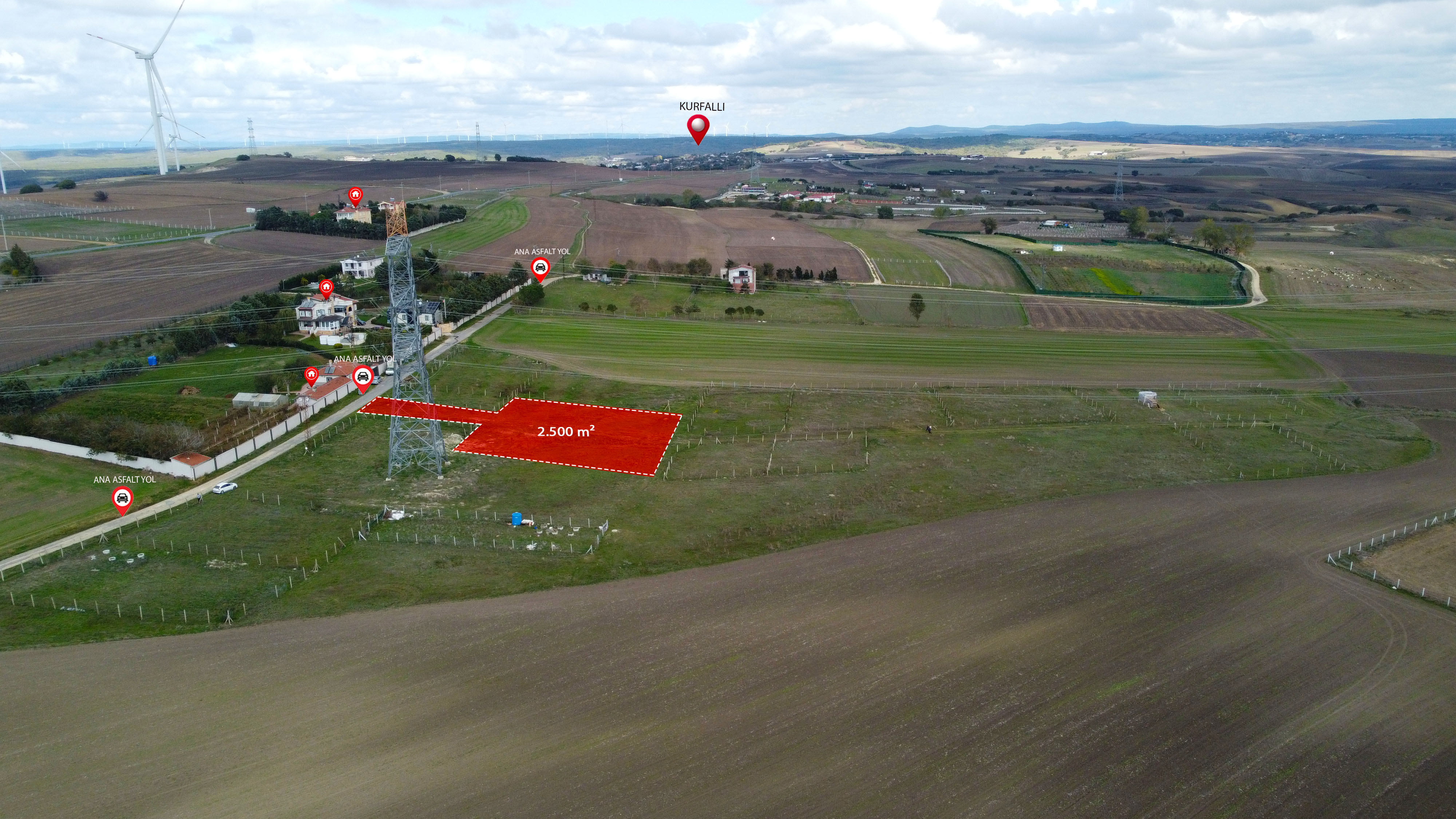 KURFALLI’DA 2.500 M² GENİŞ ALANLA KAZANÇLI GELECEĞİN ADRESİ ŞİMDİ SİZİN İÇİN