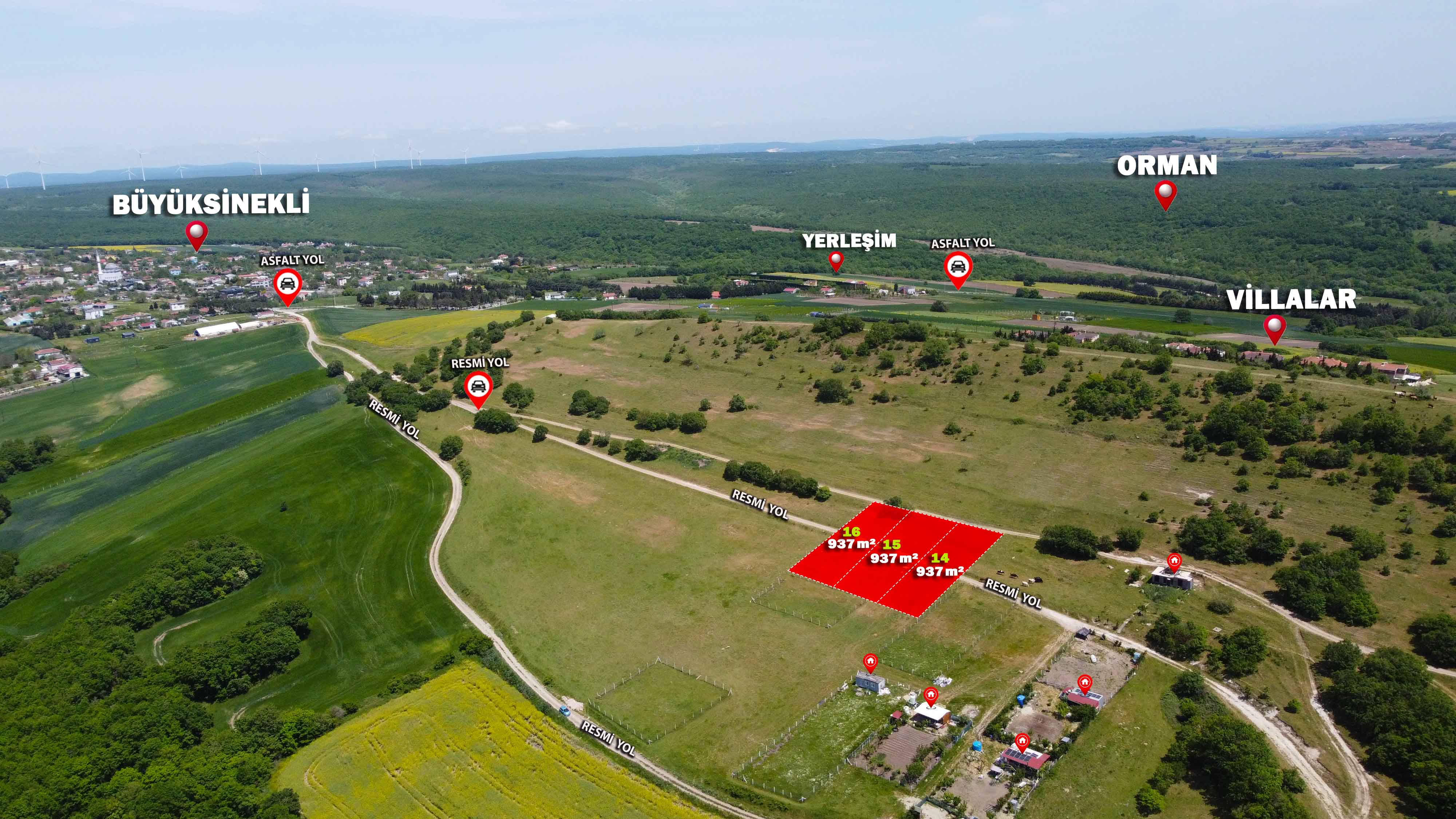BÜYÜKSİNEKLİ’DE 937 M² DEĞERİ YÜKSEK KAZANÇLI YATIRIM FIRSATI SİZİ BEKLİYOR
