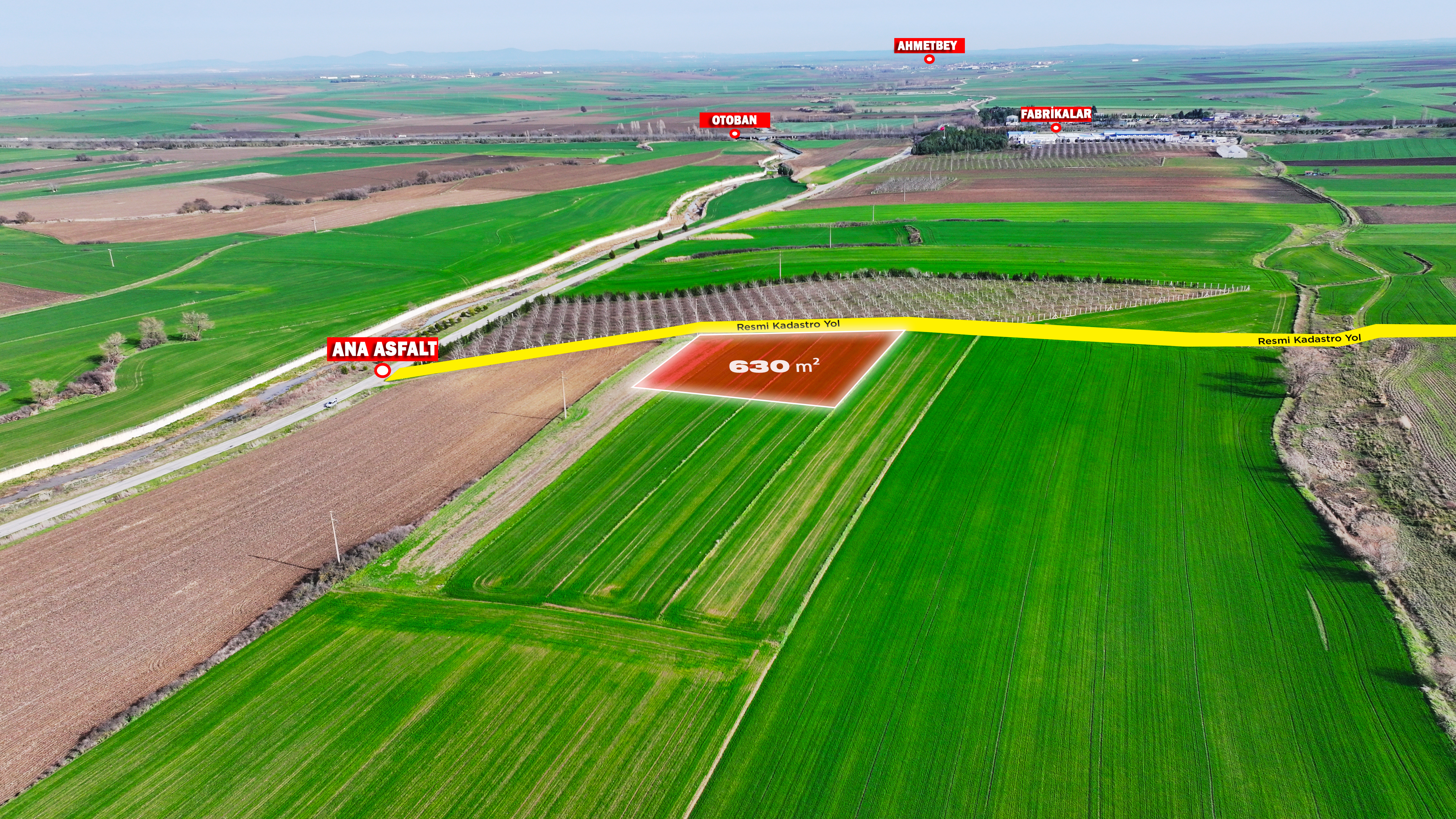 LÜLEBURGAZ EVRENSEKİZ GÜNDOĞDU’DA 630 M² KAÇIRILMAZ