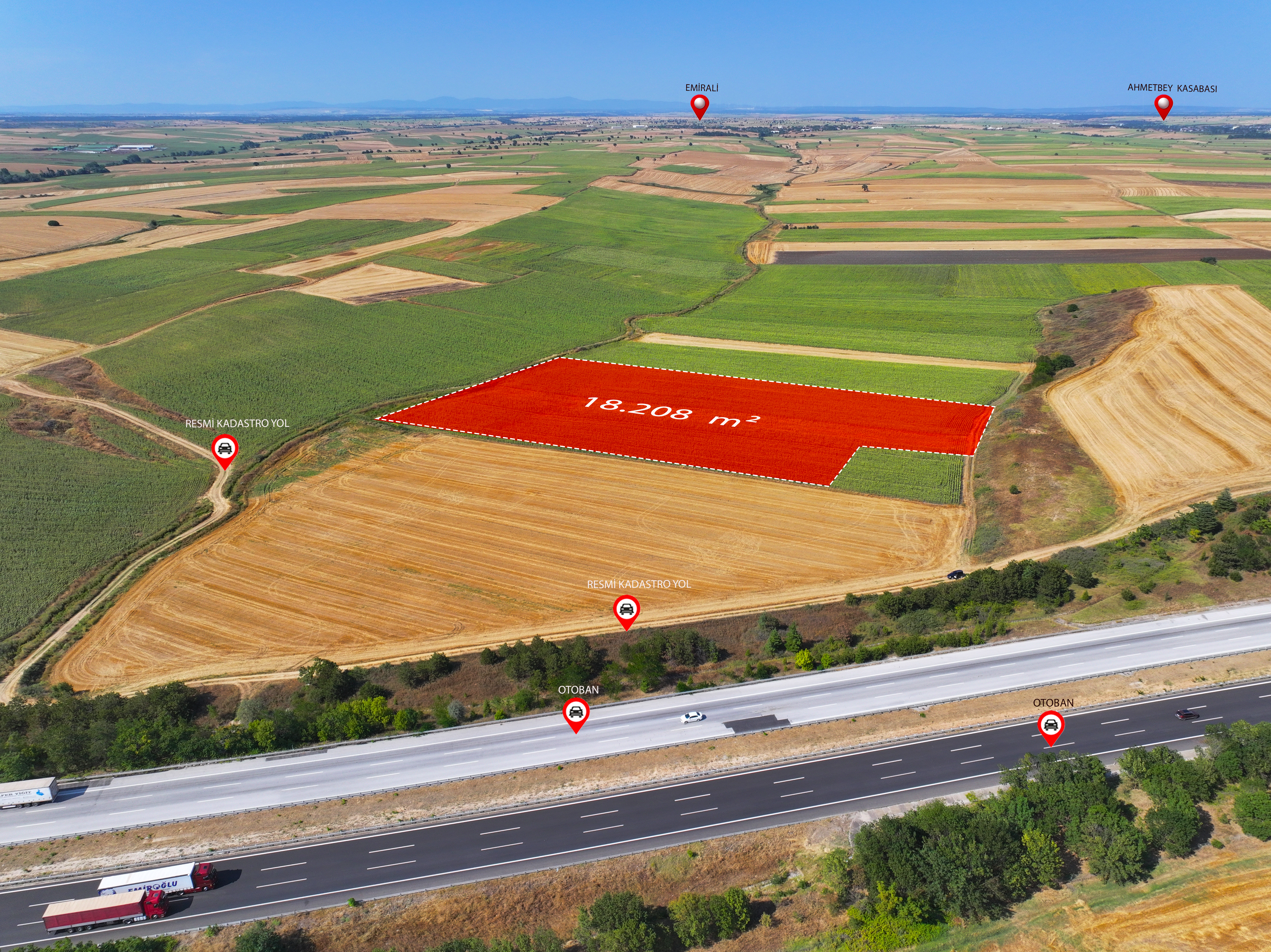 EVRENSEKİZ FATİH’TE 18.208 M² GENİŞ YATIRIM SEÇENEĞİ
