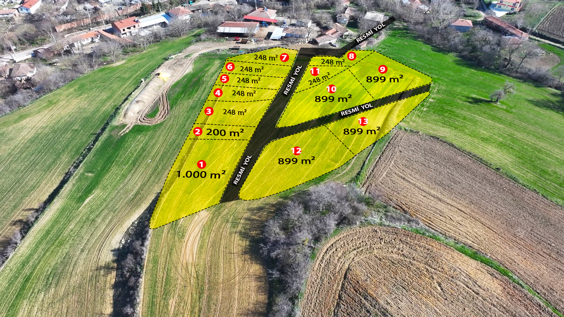 KARAMURAT’TA 200–1.000 M² UYGUN FİYATLA GELECEĞE YATIRIM İÇİN BÜYÜK FIRSAT