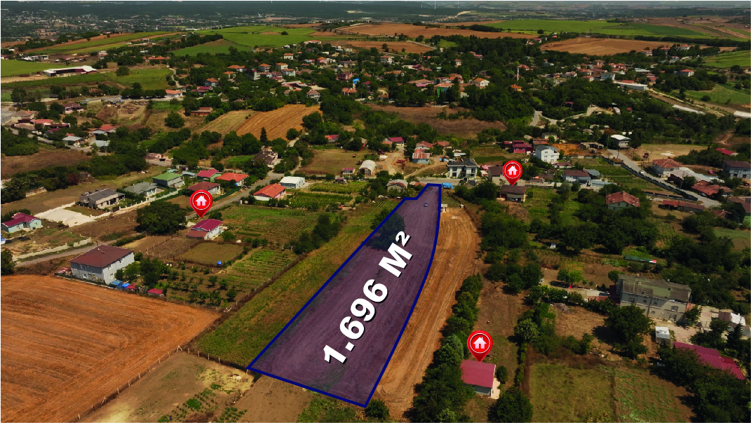AKÖREN’DE 1.696 M² DEĞERİ YÜKSEK, KAÇIRILMAYACAK ARSA FIRSATI