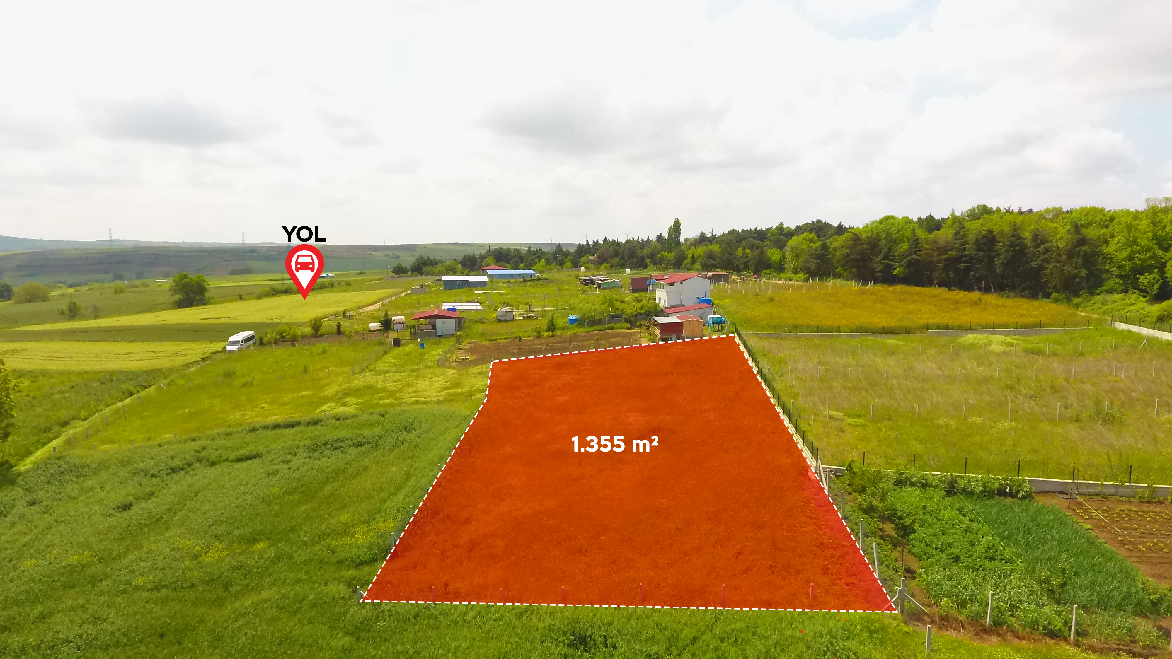 AKÖREN’DE 1.355 M² GENİŞ ALANLI DİKKAT ÇEKEN YATIRIM SEÇENEĞİ