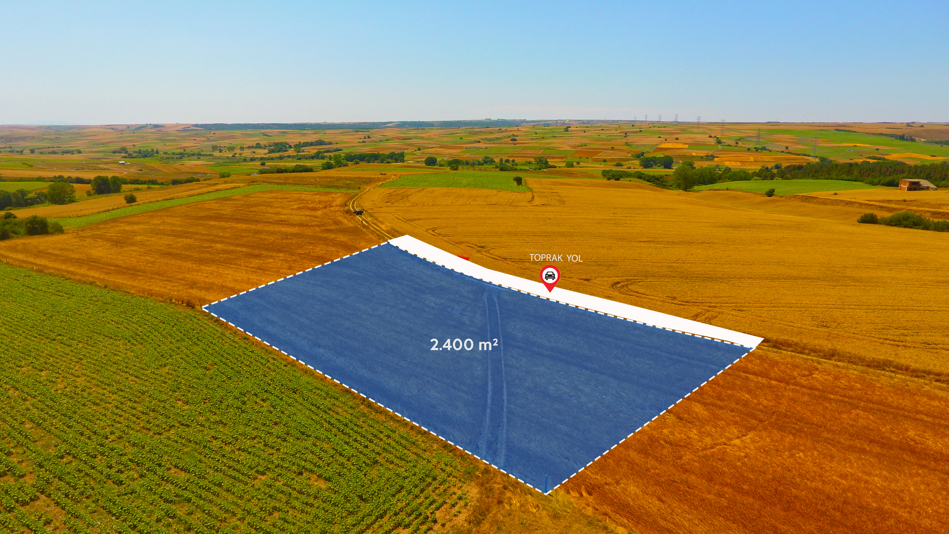 DEĞİRMENKÖY’DE 2.400 M² GENİŞ ALANLA GELECEĞE DEĞER KATACAK YATIRIM FIRSATI
