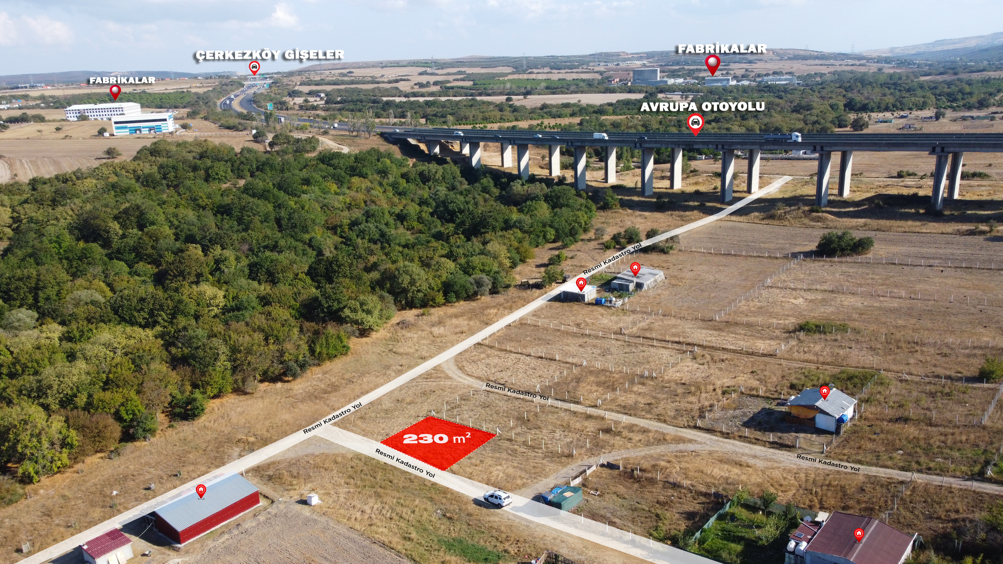 BÜYÜKÇAVUŞLU’DA 230 M² UYGUN FİYATLI BÜYÜK YATIRIM FIRSATI